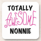 Volledig Geweldige nonnie Pink Tshirts en cadeautj Bier Onderzetter (Voorkant)