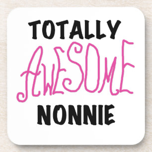 Volledig Geweldige nonnie Pink Tshirts en cadeautj Bier Onderzetter