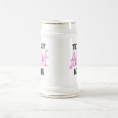 Volledig Geweldige nonnie Pink Tshirts en cadeautj Bierpul (Center)