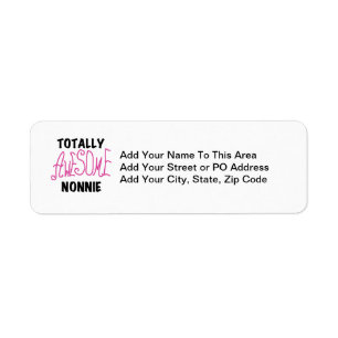 Volledig Geweldige nonnie Pink Tshirts en cadeautj Etiket