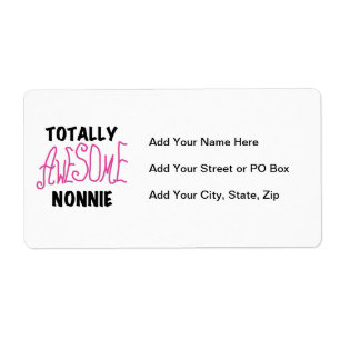 Volledig Geweldige nonnie Pink Tshirts en cadeautj Etiket