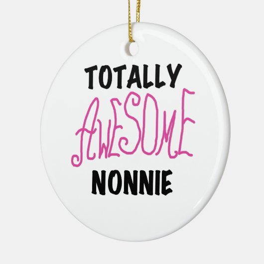 Volledig Geweldige nonnie Pink Tshirts en cadeautj Keramisch Ornament (Links)