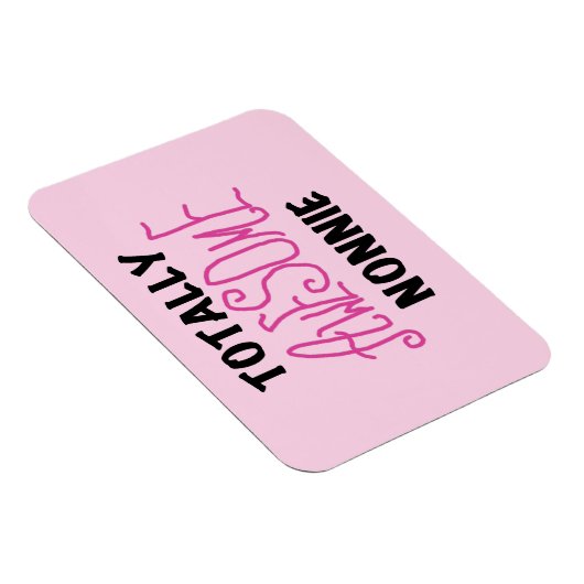 Volledig Geweldige nonnie Pink Tshirts en cadeautj Magneet (Rechterzijde)