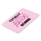 Volledig Geweldige nonnie Pink Tshirts en cadeautj Magneet (Linkerzijde)