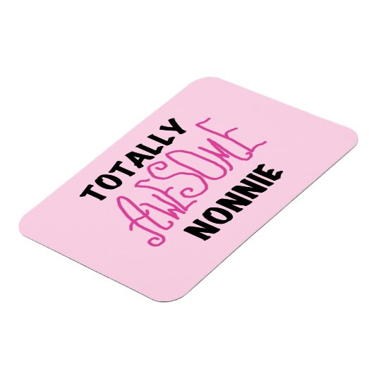 Volledig Geweldige nonnie Pink Tshirts en cadeautj Magneet (Linkerzijde)