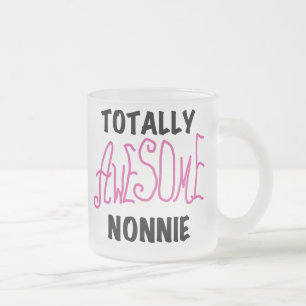 Volledig Geweldige nonnie Pink Tshirts en cadeautj Matglas Koffiemok