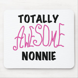 Volledig Geweldige nonnie Pink Tshirts en cadeautj Muismat
