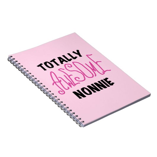 Volledig Geweldige nonnie Pink Tshirts en cadeautj Notitieboek (Rechterzijde)