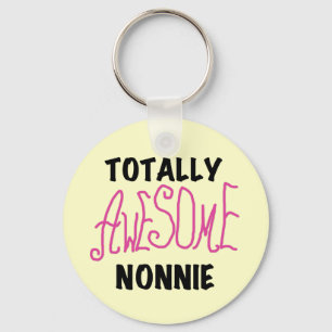 Volledig Geweldige nonnie Pink Tshirts en cadeautj Sleutelhanger