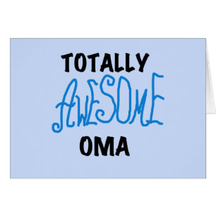 Volledig Geweldige Oma Blue T-shirts en geschenken