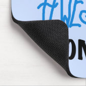 Volledig Geweldige Oma Blue T-shirts en geschenken Muismat (Hoek)