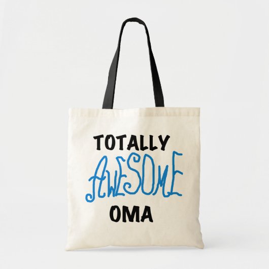 Volledig Geweldige Oma Blue T-shirts en geschenken Tote Bag (Voorkant)