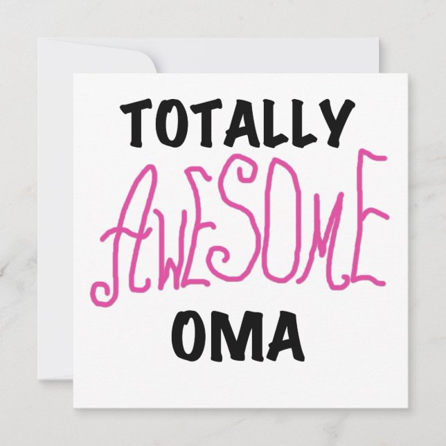Volledig Geweldige Oma Pink T-shirts en geschenken (Voorkant)