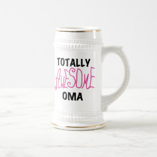 Volledig Geweldige Oma Pink T-shirts en geschenken Bierpul