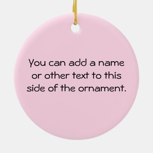 Volledig Geweldige Oma Pink T-shirts en geschenken Keramisch Ornament (Achterkant)