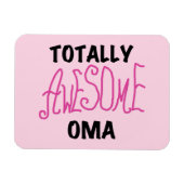 Volledig Geweldige Oma Pink T-shirts en geschenken Magneet (Horizontaal)