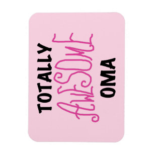 Volledig Geweldige Oma Pink T-shirts en geschenken Magneet