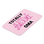 Volledig Geweldige Oma Pink T-shirts en geschenken Magneet (Linkerzijde)