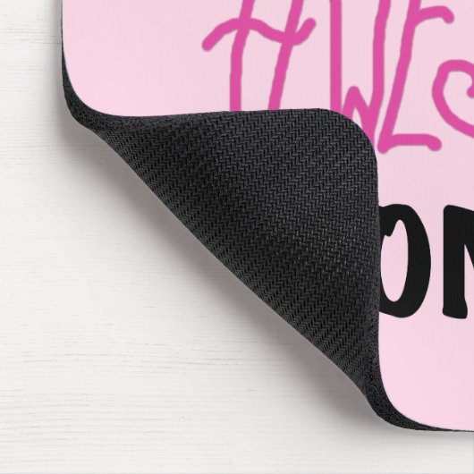 Volledig Geweldige Oma Pink T-shirts en geschenken Muismat (Hoek)