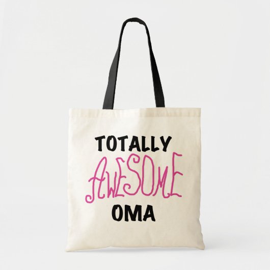 Volledig Geweldige Oma Pink T-shirts en geschenken Tote Bag (Voorkant)