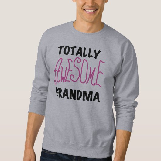 Volledig Geweldige oma - roze T-shirts en cadeautj (Voorkant)