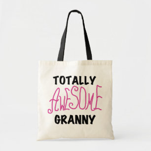 Volledig Geweldige Oma Roze Tshirts en GIfts Tote Bag