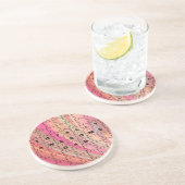 Volledig Geweldige Onderzetter pappa roze/bruin (Zijkant)