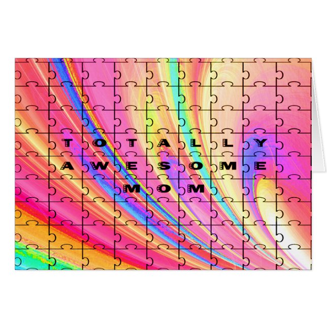 Volledig Geweldige ontwerp van mam Roze Roze Roze  (Voorkant Horizontaal)