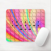 Volledig Geweldige ontwerp van mam Roze Roze Roze Muismat (Met muis)