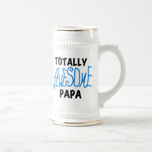 Volledig Geweldige Papa T-shirts en cadeautjes Bierpul