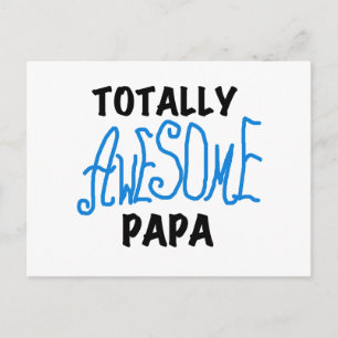Volledig Geweldige Papa T-shirts en cadeautjes Briefkaart