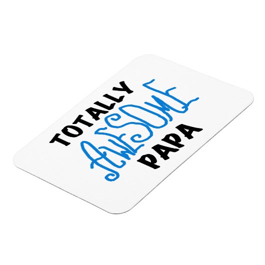 Volledig Geweldige Papa T-shirts en cadeautjes Magneet (Linkerzijde)