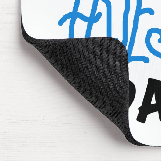 Volledig Geweldige Papa T-shirts en cadeautjes Muismat (Hoek)