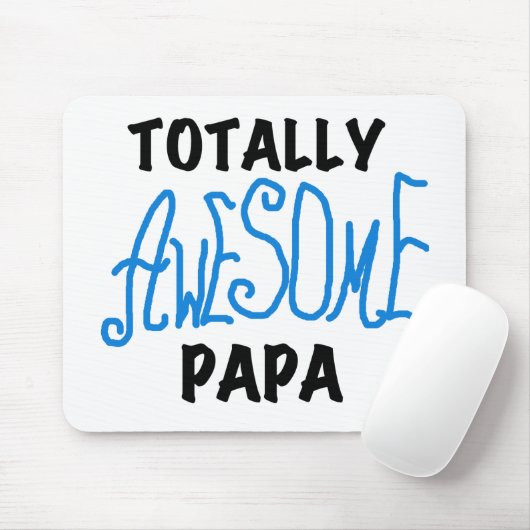 Volledig Geweldige Papa T-shirts en cadeautjes Muismat (Met muis)