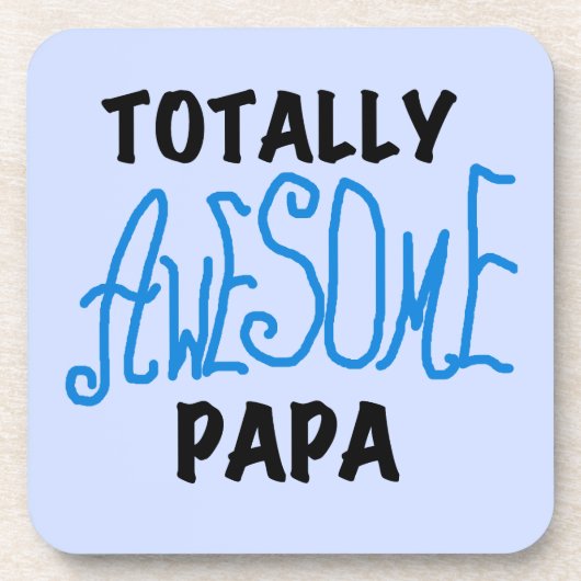 Volledig Geweldige Papa T-shirts en cadeautjes Onderzetter (Voorkant)