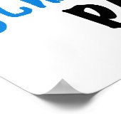 Volledig Geweldige Papa T-shirts en cadeautjes Poster (Hoek)