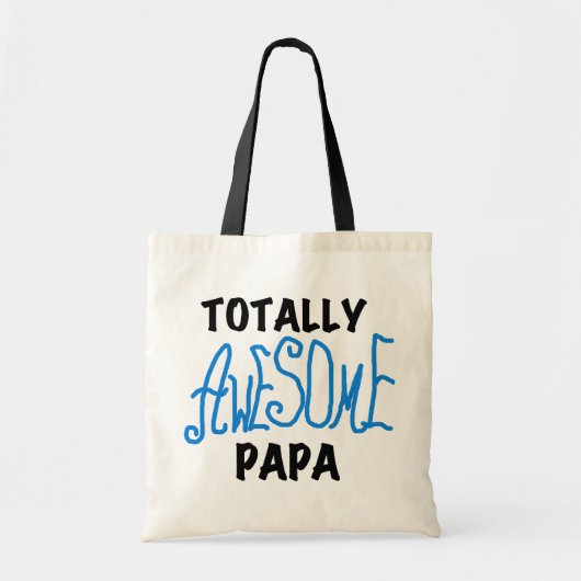 Volledig Geweldige Papa T-shirts en cadeautjes Tote Bag (Voorkant)