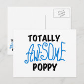 Volledig Geweldige papaver T-shirts en GIfts Briefkaart (Voorkant / Achterkant)