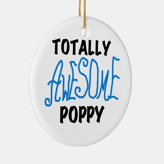 Volledig Geweldige papaver T-shirts en GIfts Keramisch Ornament (Rechts)