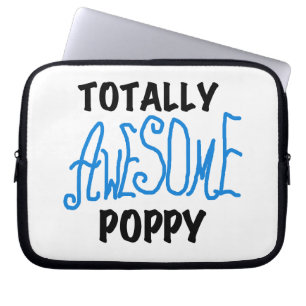 Volledig Geweldige papaver T-shirts en GIfts Laptop Sleeve