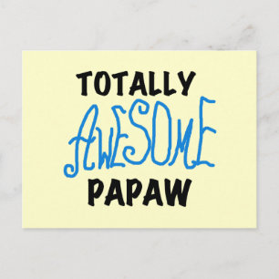 Volledig Geweldige Papaw T-shirts en geschenken Briefkaart