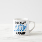 Volledig Geweldige Papaw T-shirts en geschenken Espresso Kop (Rechts)