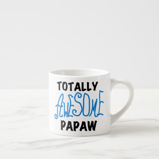 Volledig Geweldige Papaw T-shirts en geschenken Espresso Kop (Rechts)