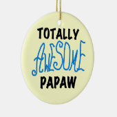 Volledig Geweldige Papaw T-shirts en geschenken Keramisch Ornament (Rechts)