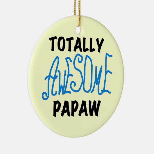 Volledig Geweldige Papaw T-shirts en geschenken Keramisch Ornament (Rechts)