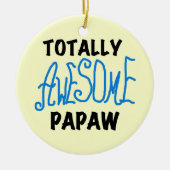 Volledig Geweldige Papaw T-shirts en geschenken Keramisch Ornament (Voorkant)