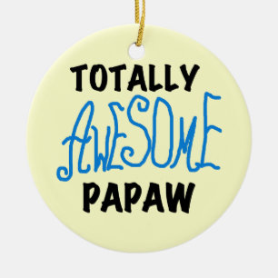 Volledig Geweldige Papaw T-shirts en geschenken Keramisch Ornament