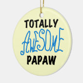 Volledig Geweldige Papaw T-shirts en geschenken Keramisch Ornament (Links)