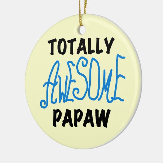 Volledig Geweldige Papaw T-shirts en geschenken Keramisch Ornament (Links)