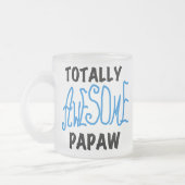 Volledig Geweldige Papaw T-shirts en geschenken Matglas Koffiemok (Links)